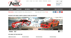 Desktop Screenshot of apexmodels.com